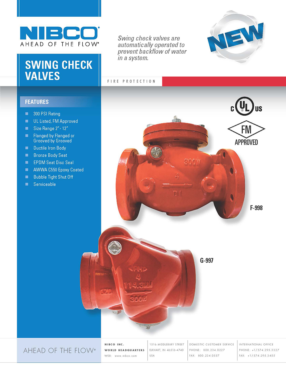 Check V F-998 300psi
