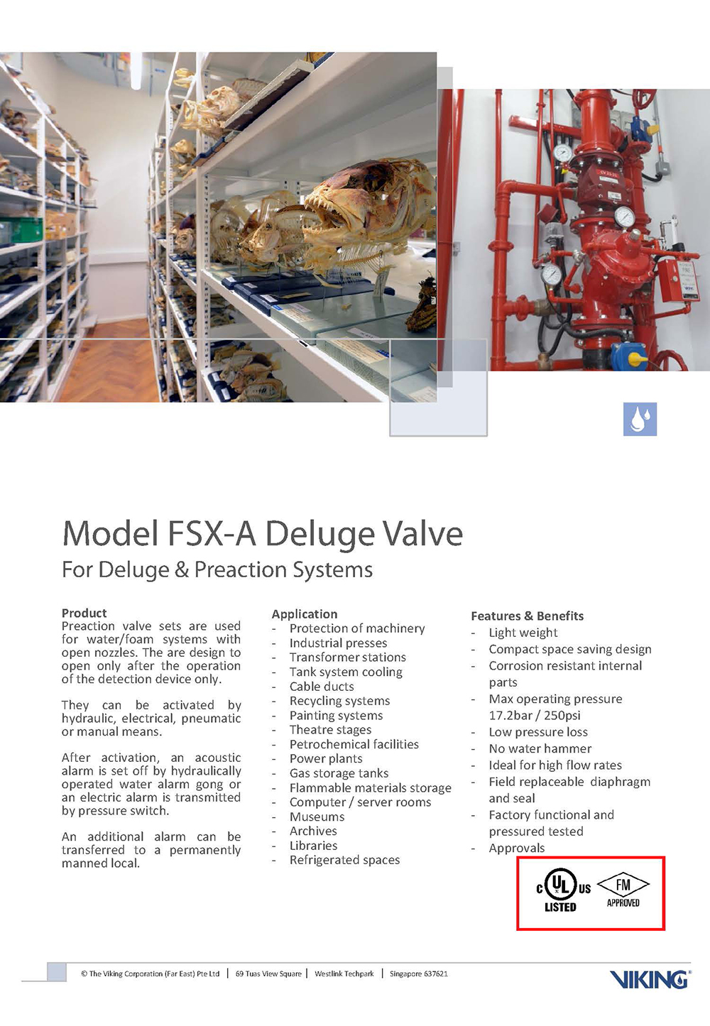 PRE-ACTION SYSTEM (VIKING)