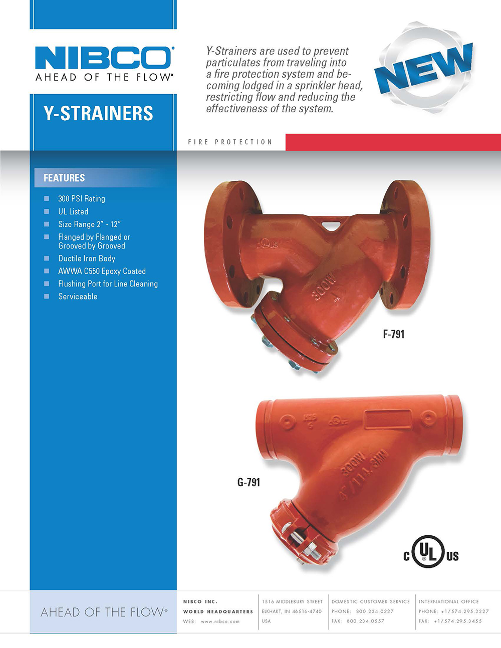 Strainer F-791 300psi